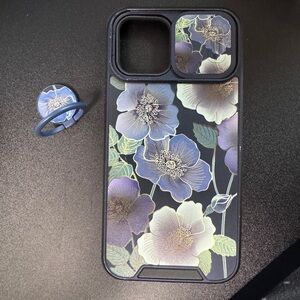 Silicone and hard case for iPhone 12 Pro Max. Used.